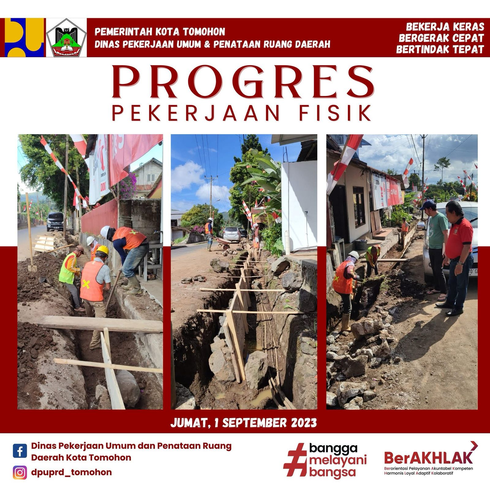 PROGRES PEKERJAAN FISIK