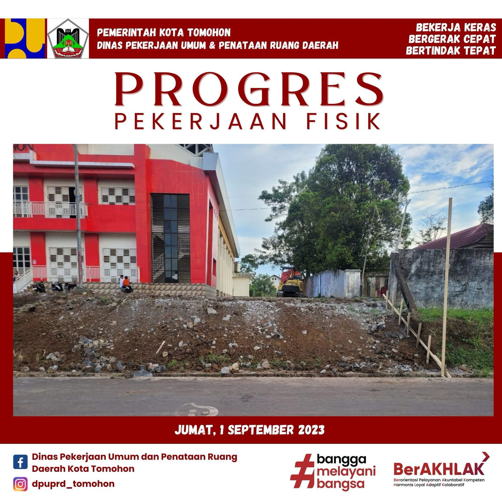 PROGRES PEKERJAAN FISIK